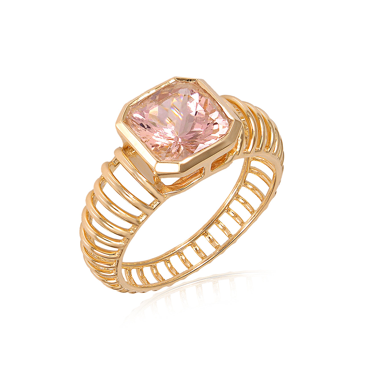 Soni Morganite Ring