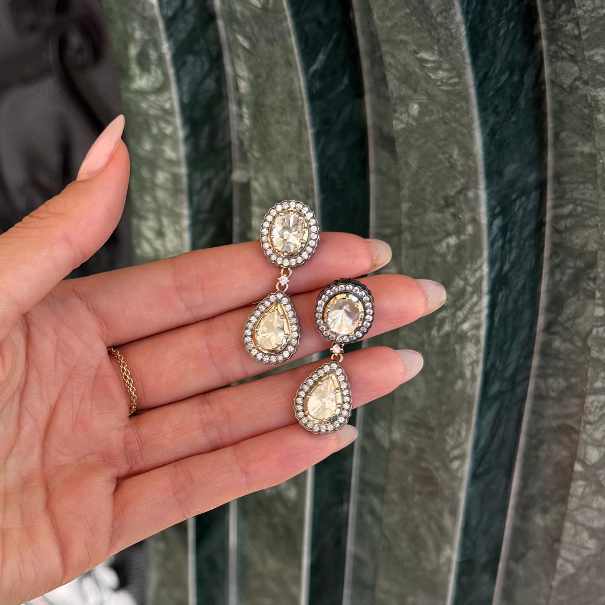 Tara Oval and Pear Drops