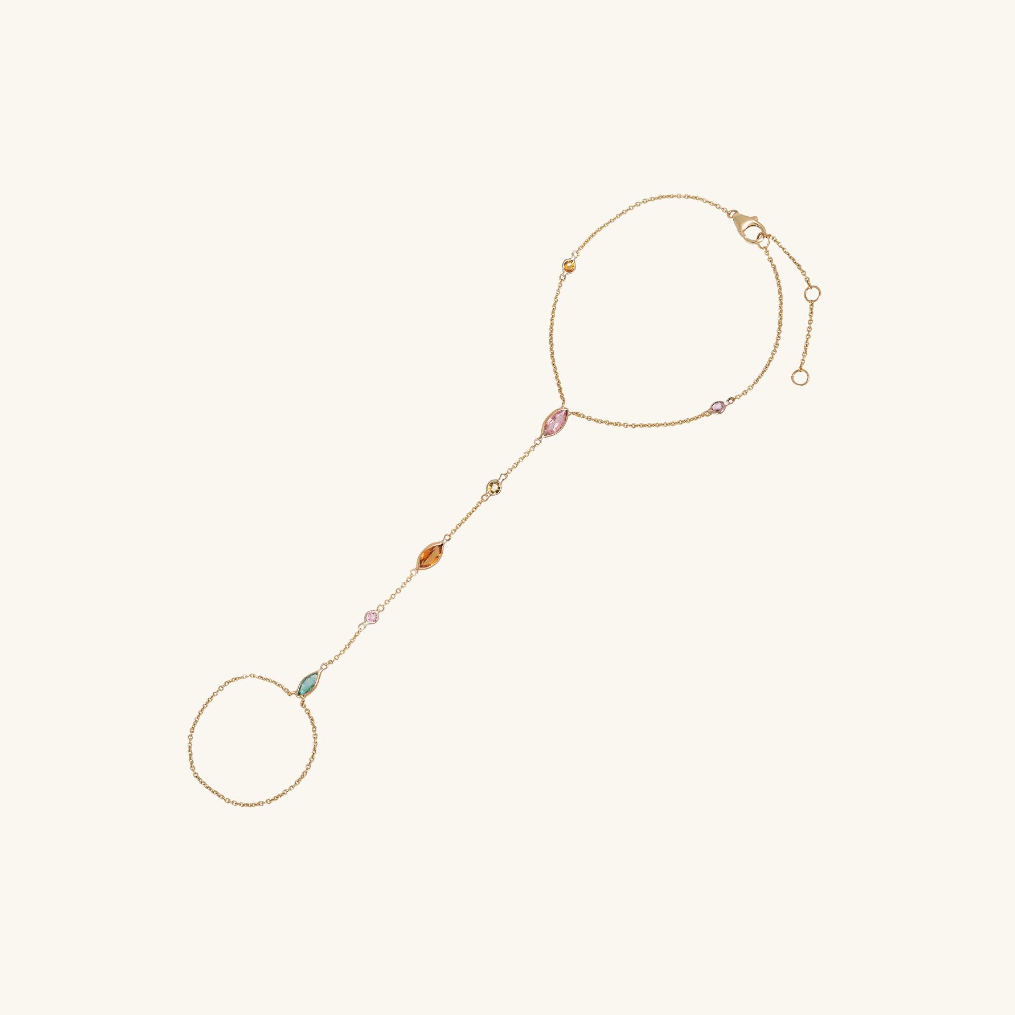 Multicolor Hand Chain
