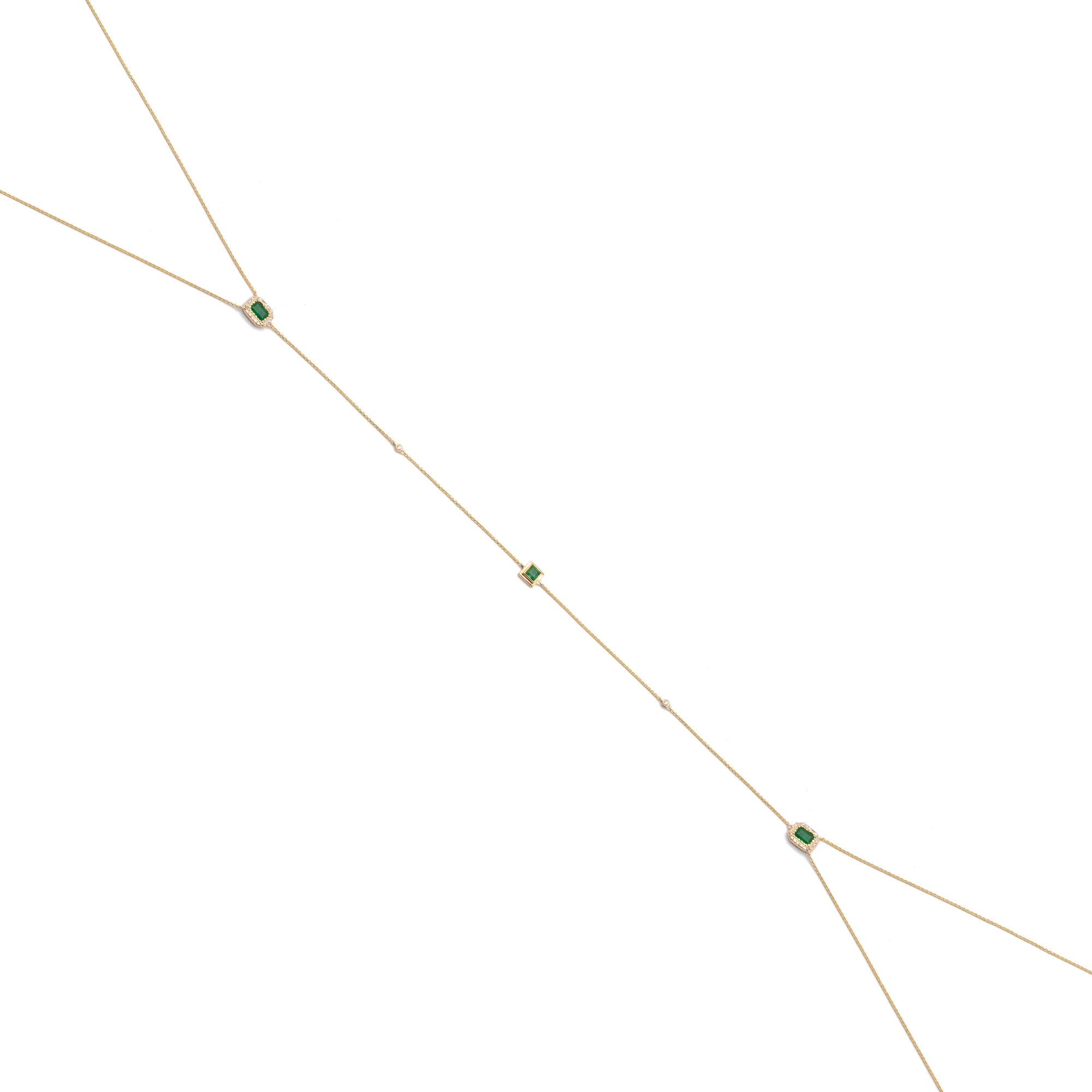 Emerald Body Chain
