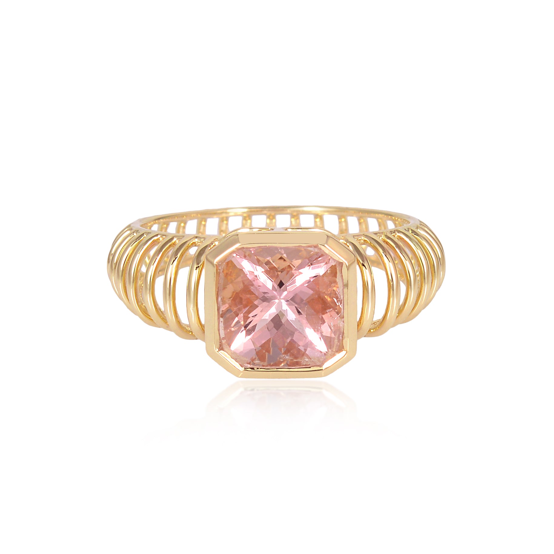Soni Morganite Ring