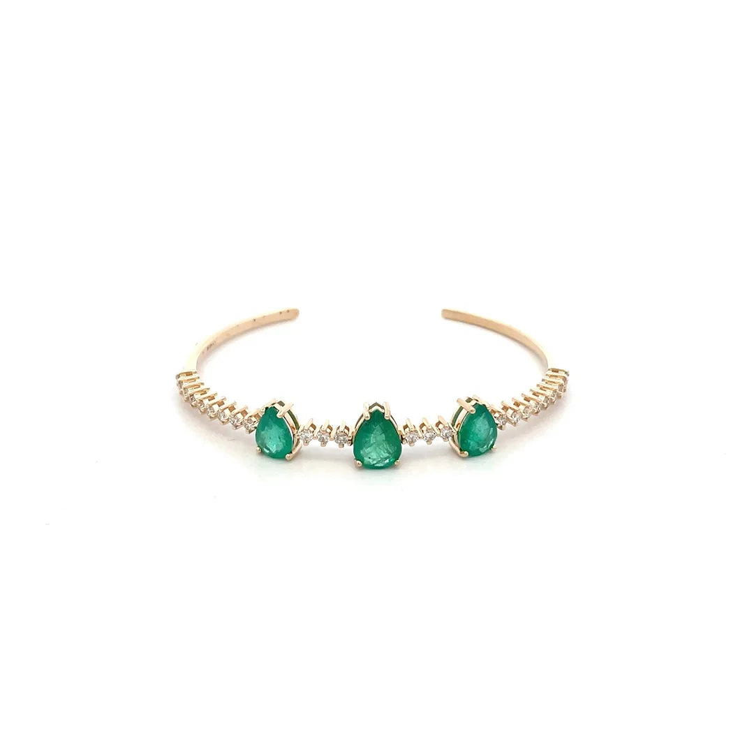 Emerald Crest Bracelet