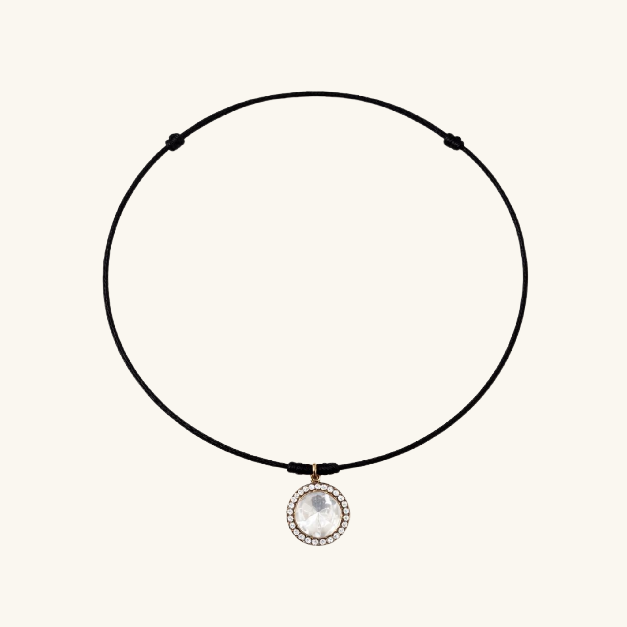 Disc Dor Necklace