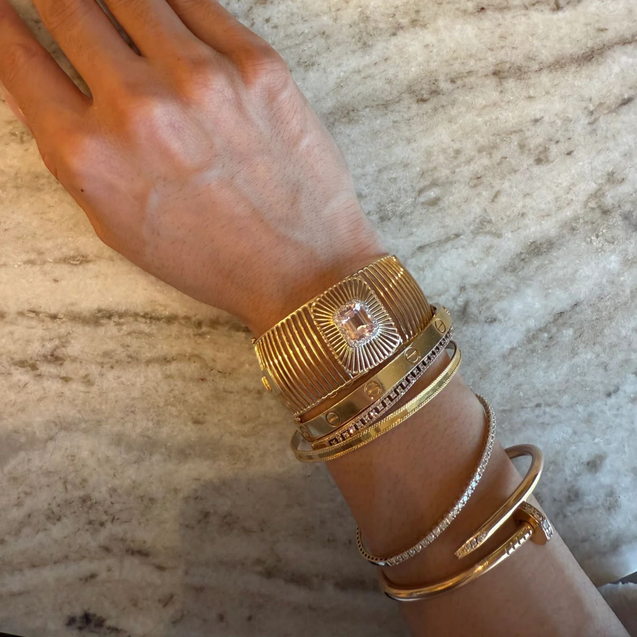 Prakash Square Bracelet