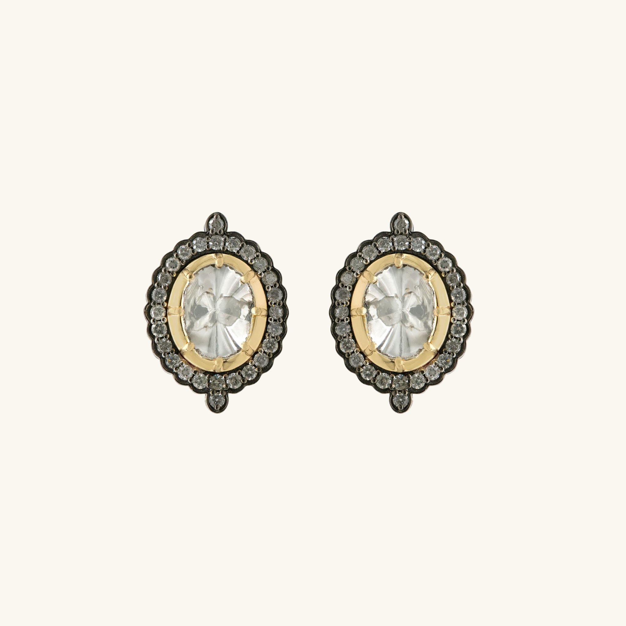 Tara Halo Studs