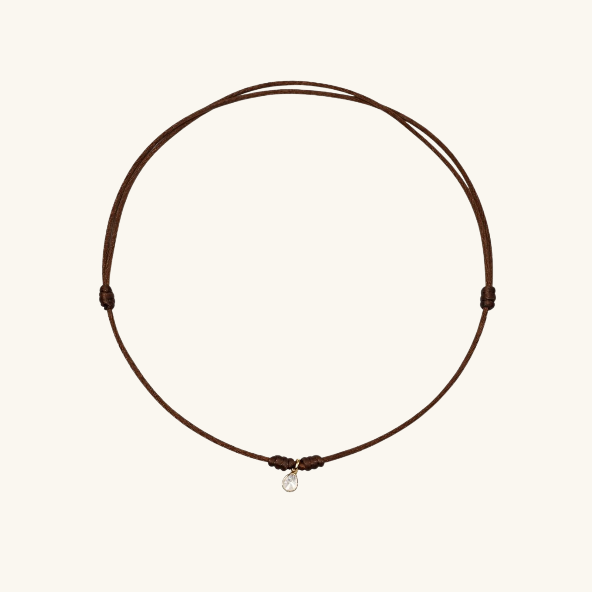 Floating Polki Dor Necklace