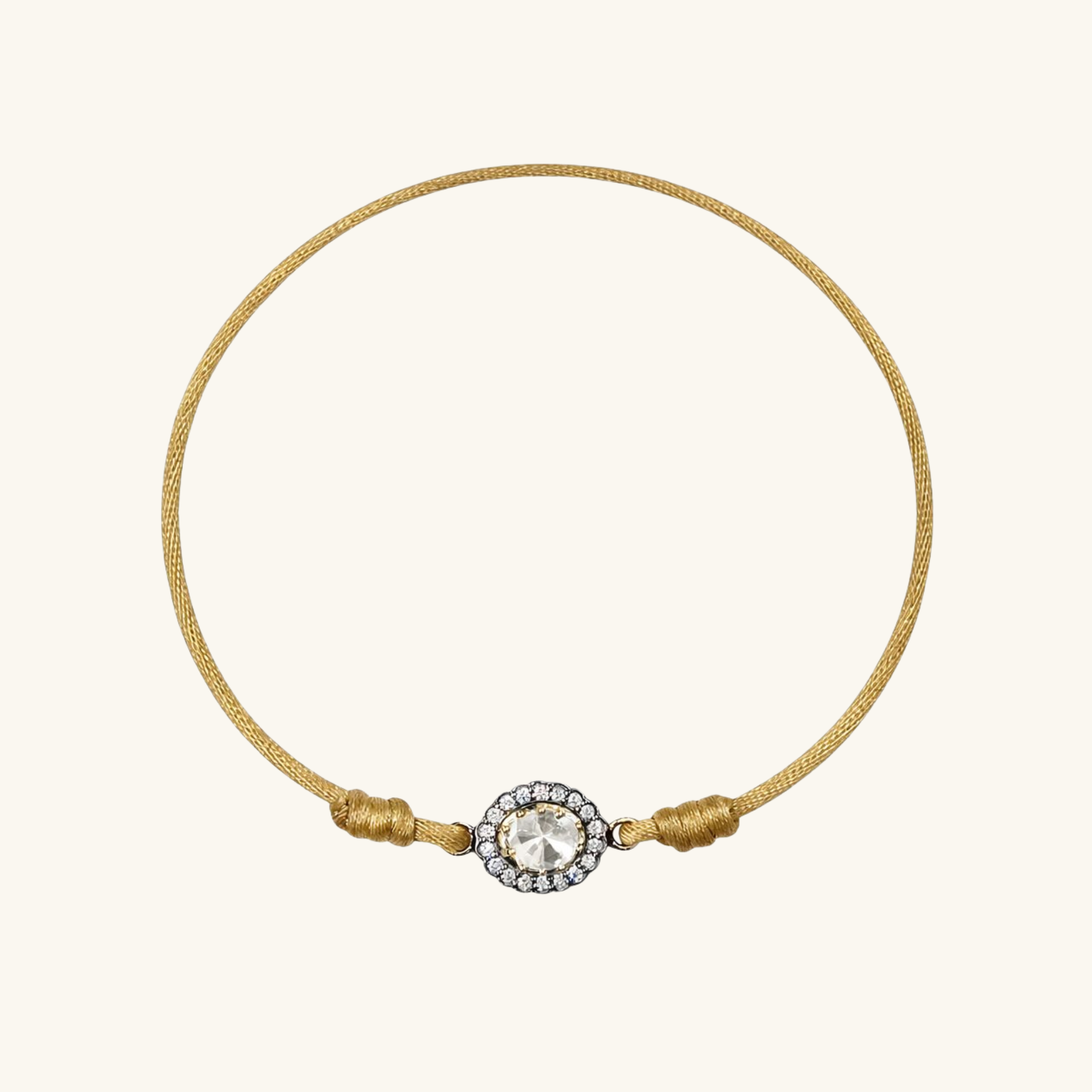 Tara Single Motif Dor Bracelet