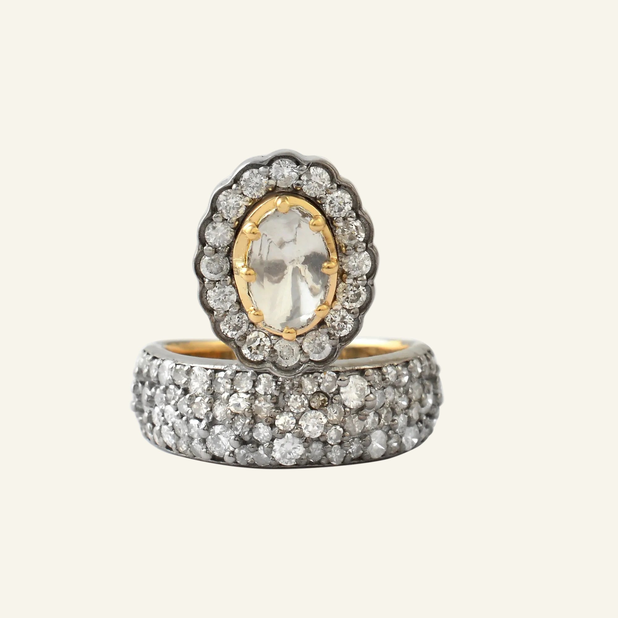 Taro Halo Wrap Ring