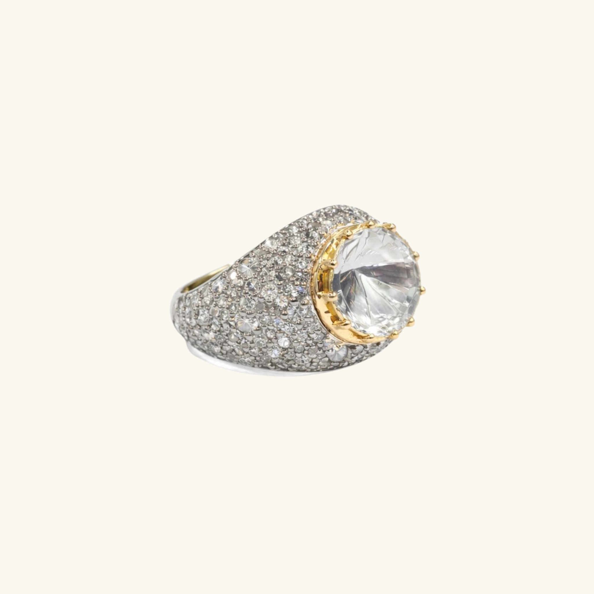 Tara Round Dome Ring